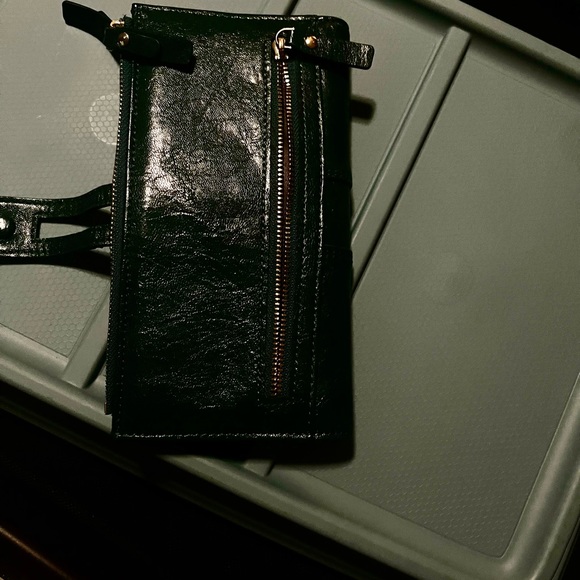 Green/turquoise wallet - Picture 2 of 5